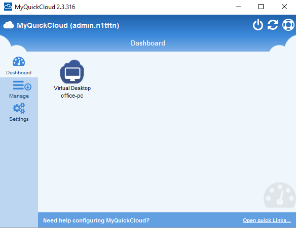 Publish Virtual Desktop